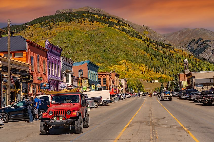 The Main Street of Silverton, Colorado