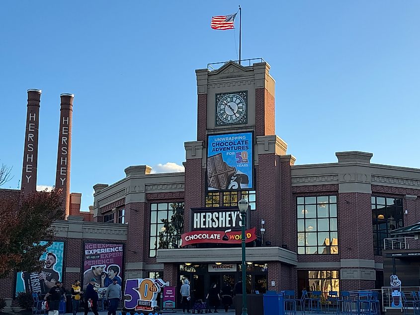 Hershey Park in Hershey, Pennsylvania.