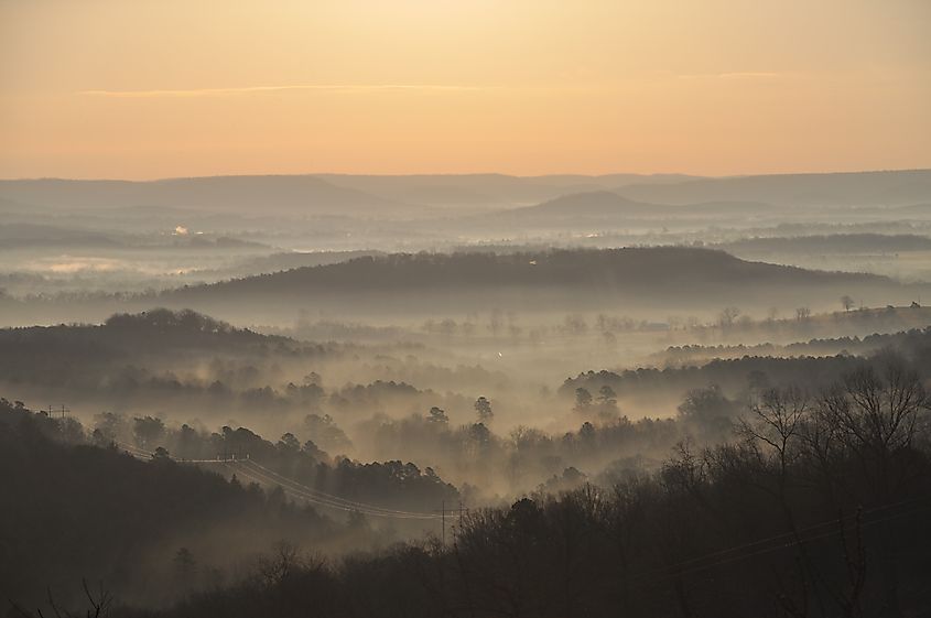 Kings River region near Eureka Springs, Arkansas