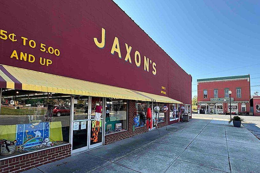 Jaxon's stores have been in Parksley since 1900. Image credit Bryan DearsleyJPG