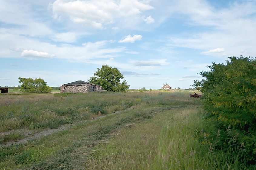 Omemee ghost town near Bottineau