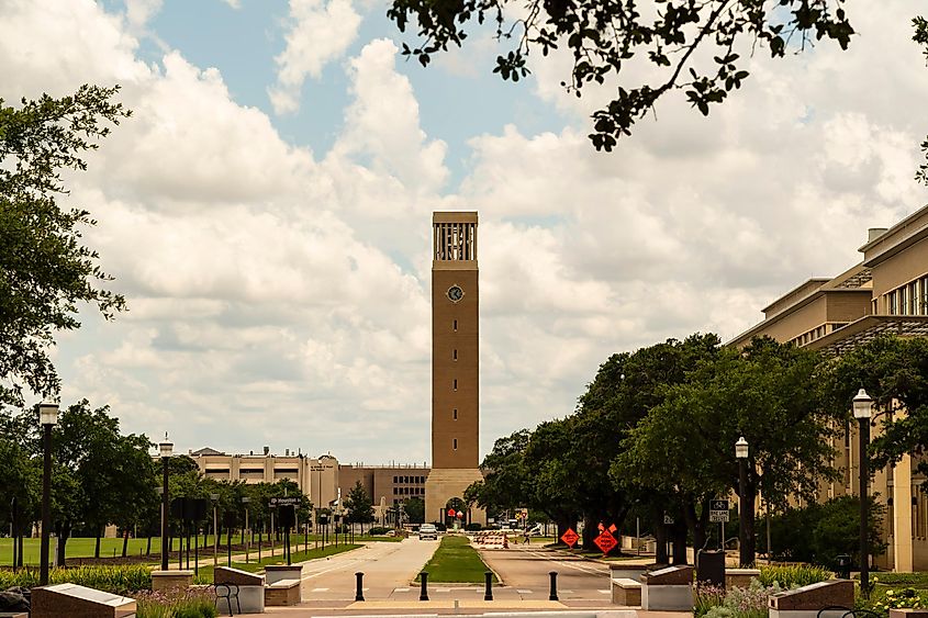 Best College Towns In The Mid South Worldatlas 