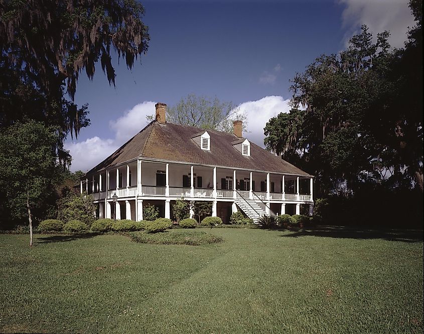 Parlange Plantation in New Roads, Louisiana. A French Colonial Plantation built in 1750, now managed by descendants of the original owners. 