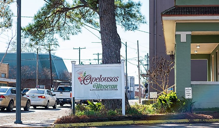 Opelousas Museum and interpretive center located in St. Landry Parish, South Louisiana.