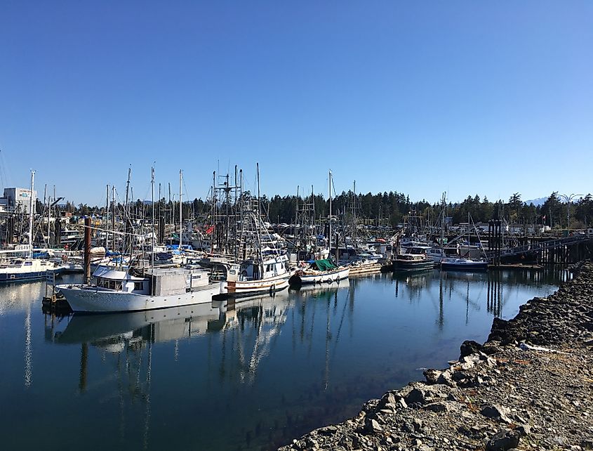  Parksville, British Columbia, Canada. Editorial credit: StandbildCA / Shutterstock.com