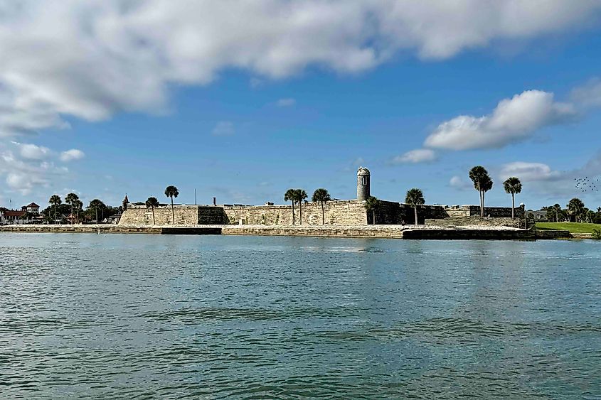 A view of St Augustine Castillo de San Marcos National Monument photo by Bryan Dearsley