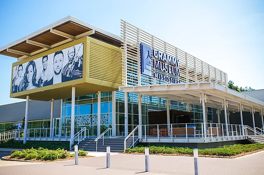 The Grammy Museum in Cleveland, Mississippi