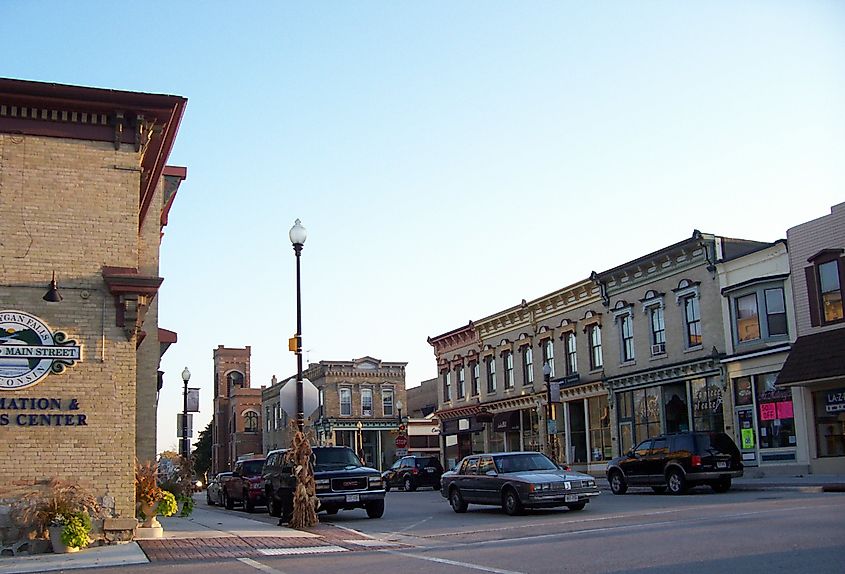 Downtown Sheboygan Falls, Wisconsin