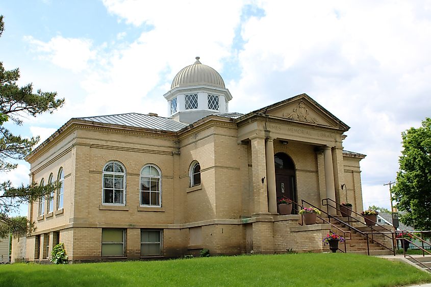 James Memorial Library in Williston, North Dakota.