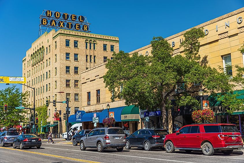 Main Street in Bozeman, Montana