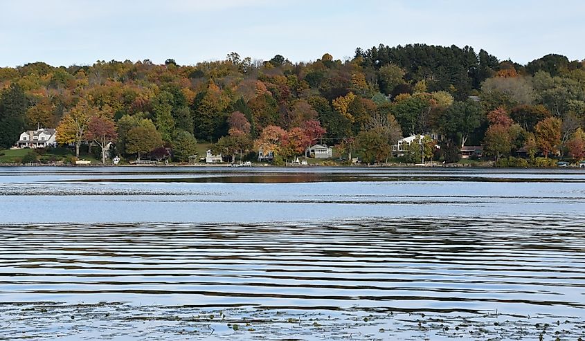 Fall colors in Kent, Connecticut.