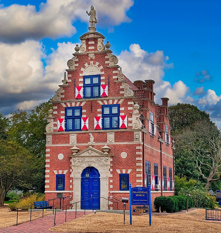 The Zwaanendael Museum in Lewes, Delaware