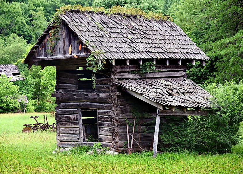 Homeplace Mountain Farm and Museum in Southwest Virginia, Gate City.