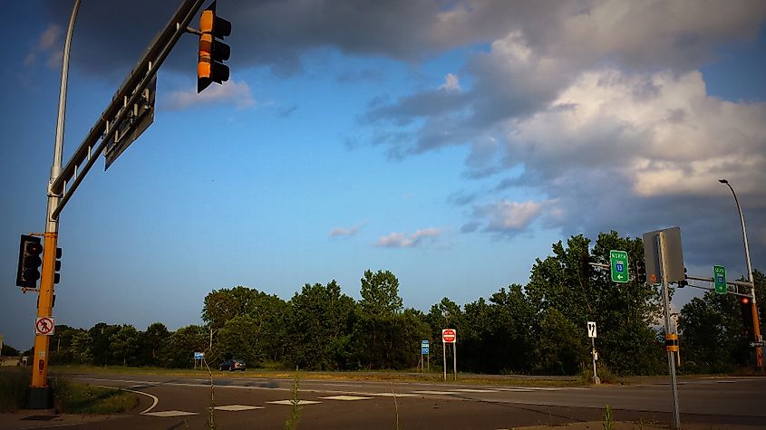 Highway 110 and Highway 13 - Mendota Heights, Minnesota