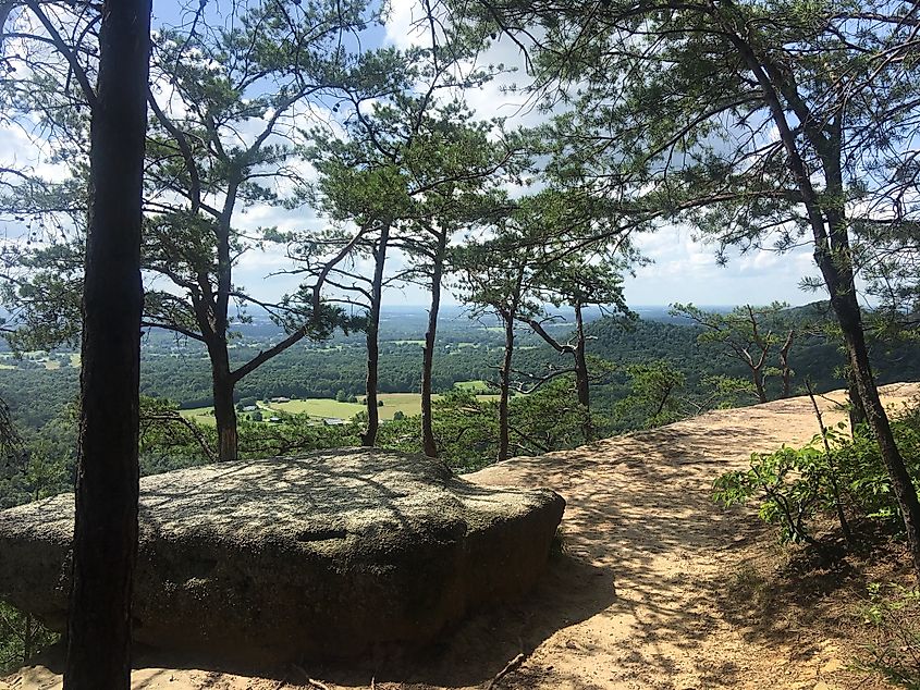 Indian Fort Lookout in the Pinnacles