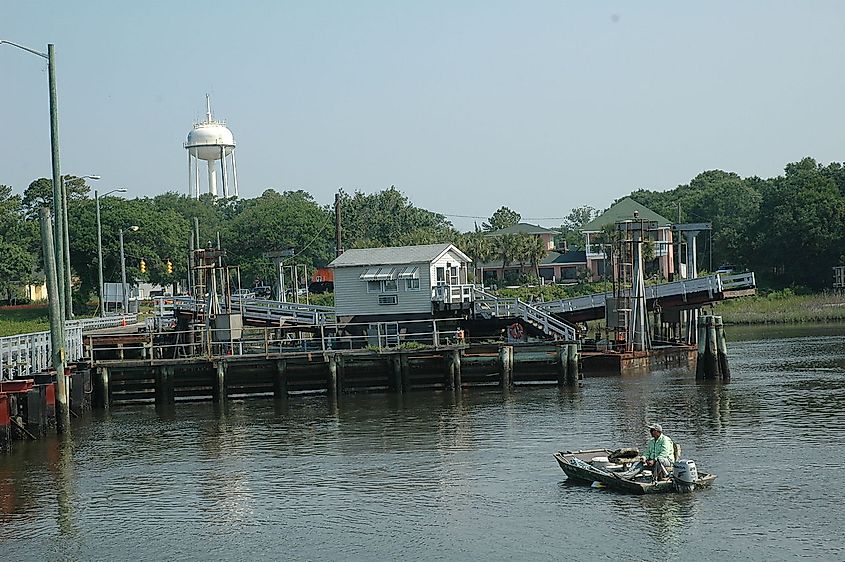 Sunset Beach, North Carolina.