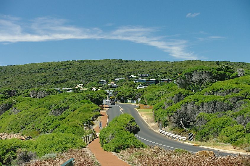 View of Yallingup in Western Australia