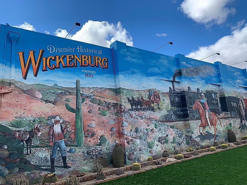 Mural in Wickenburg, Arizona.