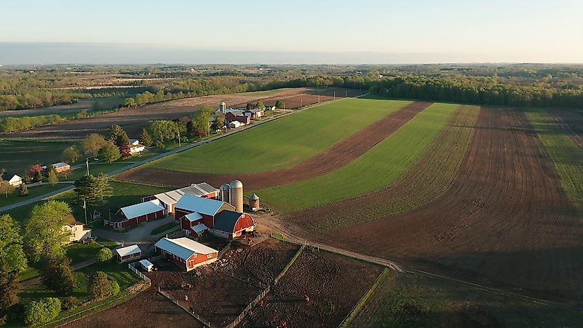 Farmland in Illinois