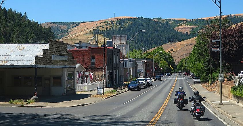 Downtown Kendrick, Idaho.