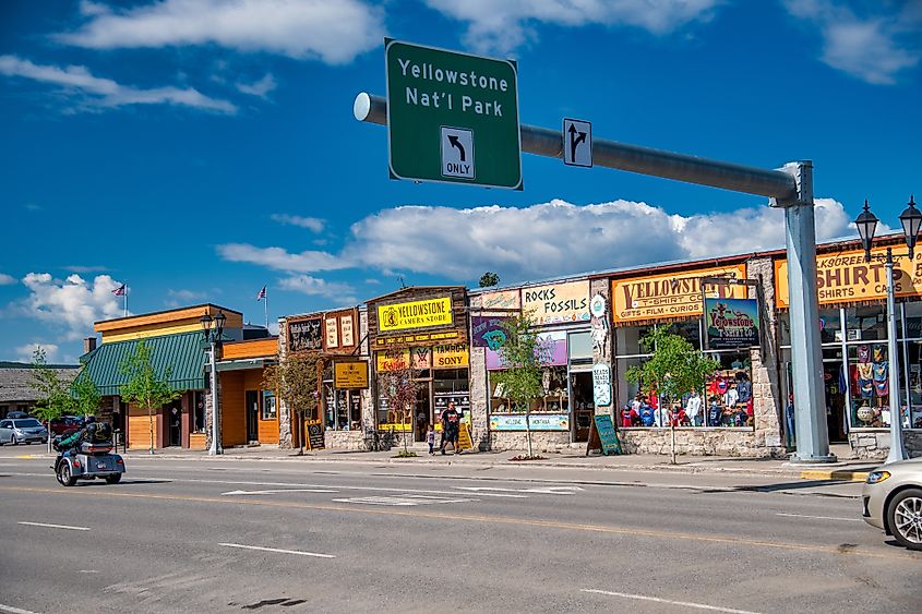 West Yellowstone, Montana. Editorial credit: GagliardiPhotography / Shutterstock.com