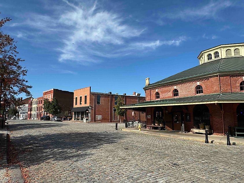 Olde Town Petersburg was the operfect stand in for Civil War era properties Image Credit Bryan Dearsley