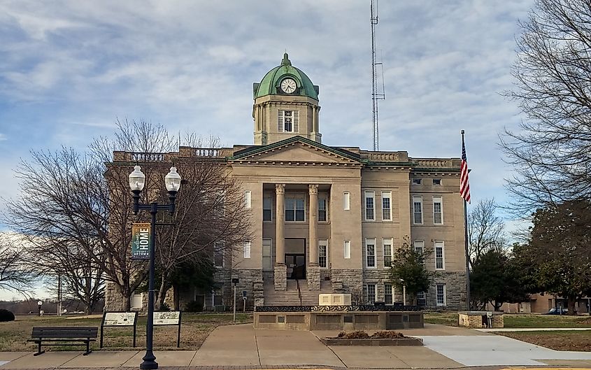 Cape Girardeau County Courthouse in Jackson, Missouri.