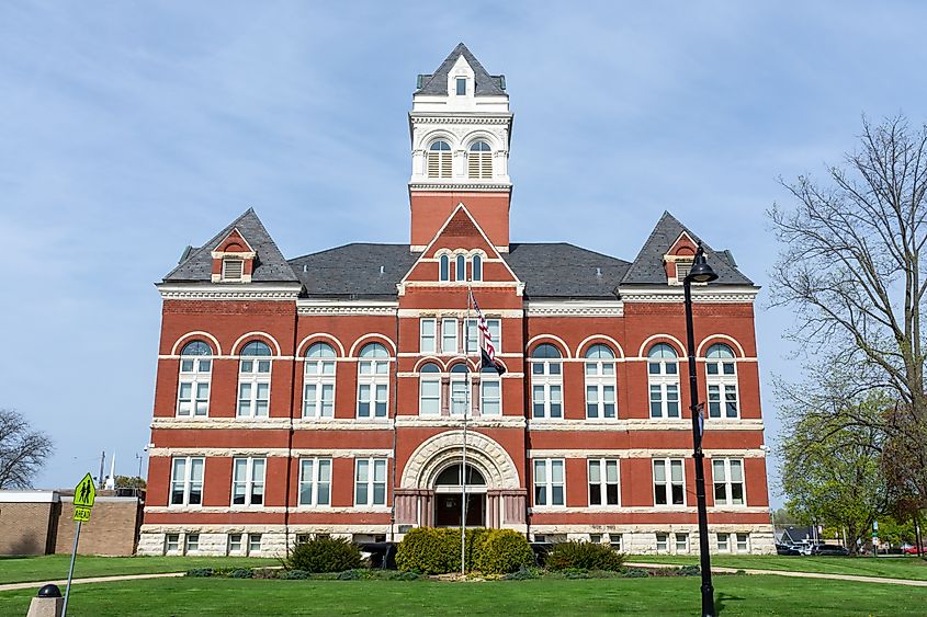 Ogle County Courthouse in Oregon, Illinois.