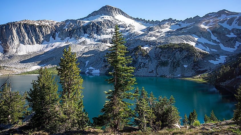 The Eagle Cap Wilderness in Oregon.