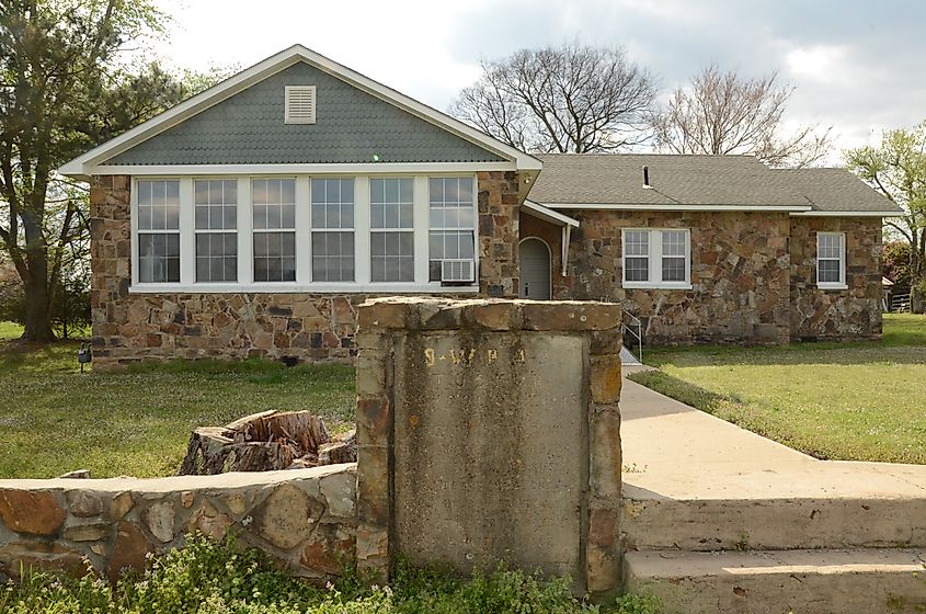 Tucker School, Spiro, Oklahoma.