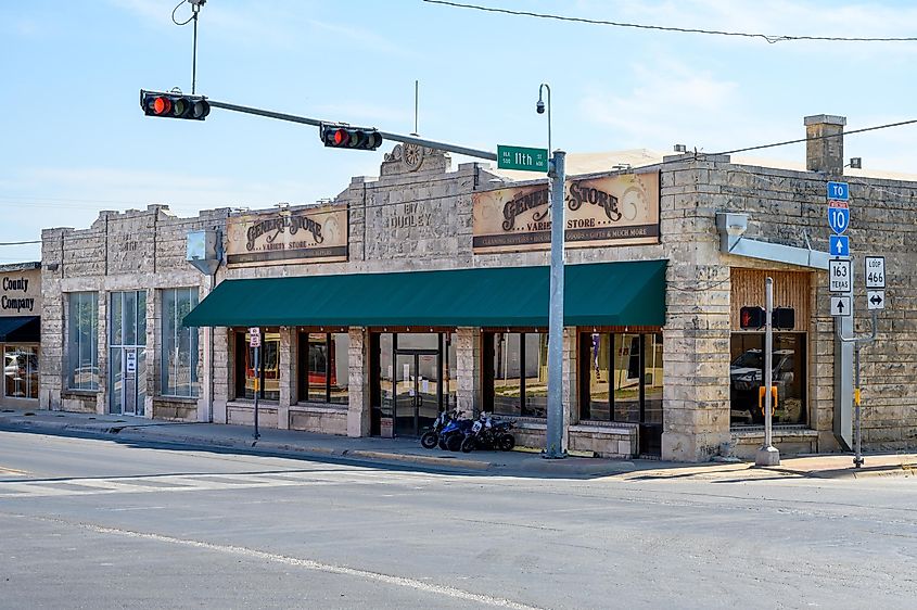 Historic Ozona is located in Crockett County in West Texas