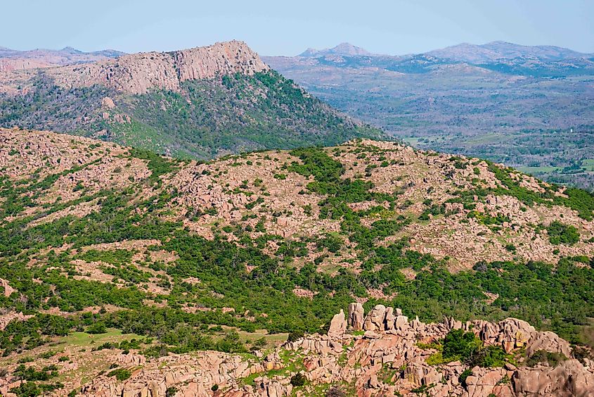 Wichita Mountains National Wildlife Refuge, Oklahoma.