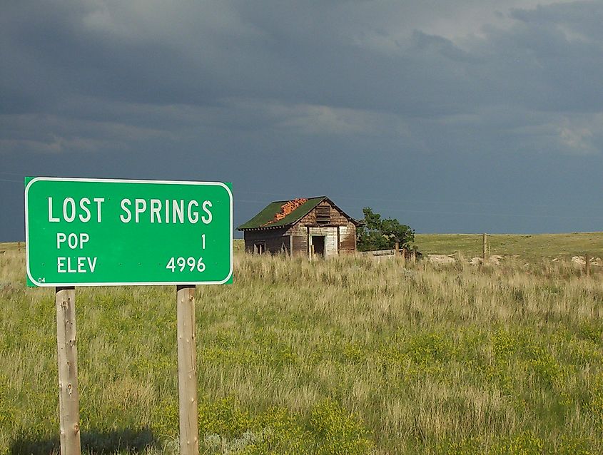 Lost Springs, Wyoming. In Wikipedia. 