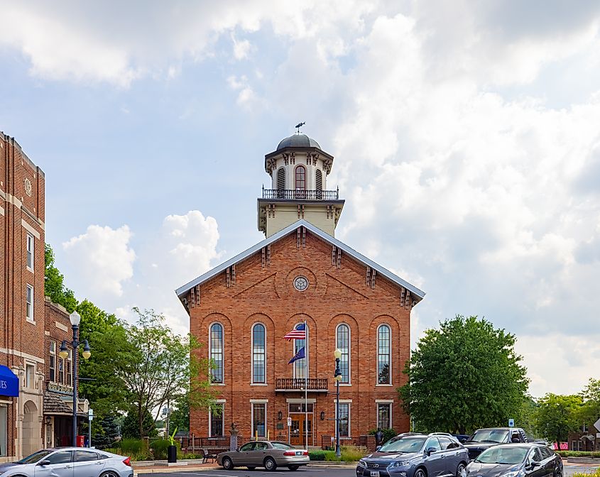 Steuben County Courthouse, Angola, Indiana.