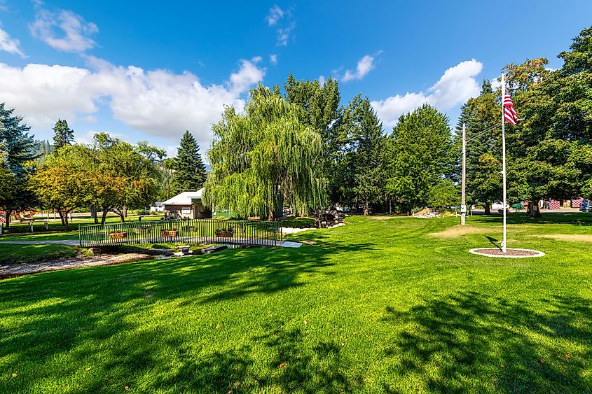 The serene town of Rathdrum, Idaho.