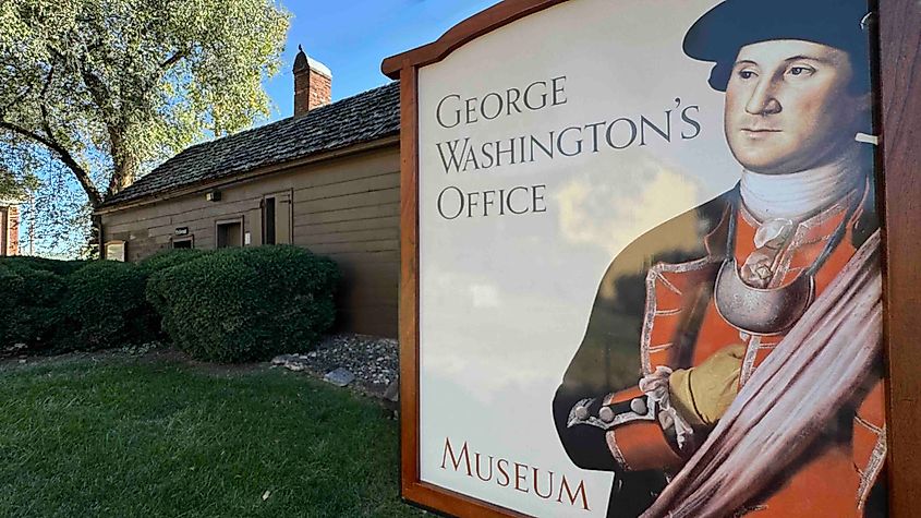 George Washingtons Office Museum Photo by Bryan Dearsley