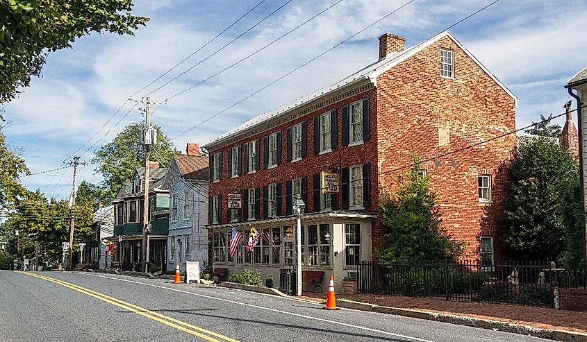 The New Market Historic District, New Market, Maryland.