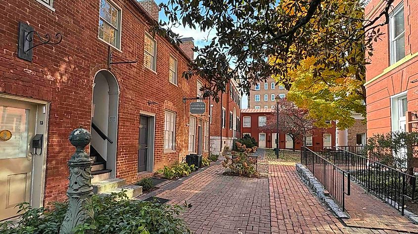 Lexington cobbled streets Photo by Bryan Dearsley