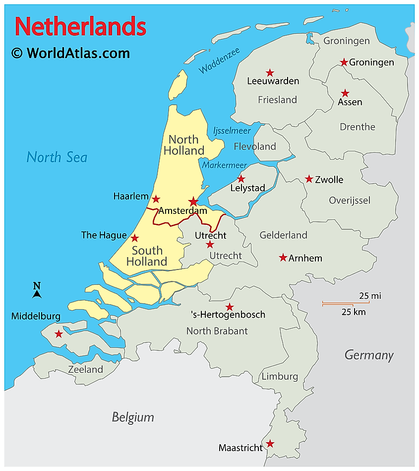 Holland - WorldAtlas