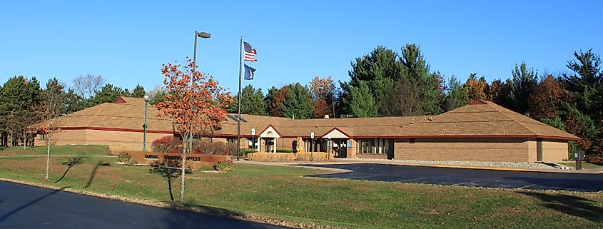 Hamburg Township Hall. 