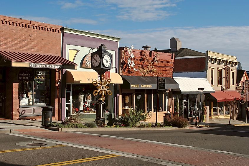Main Street in Grass Valley, California