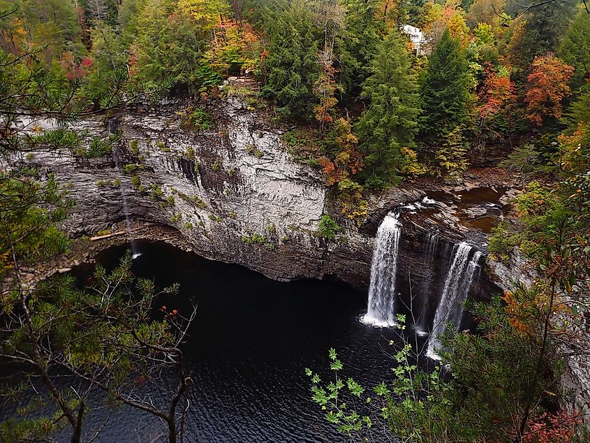 Fall Creek Falls State Park in Tennessee.