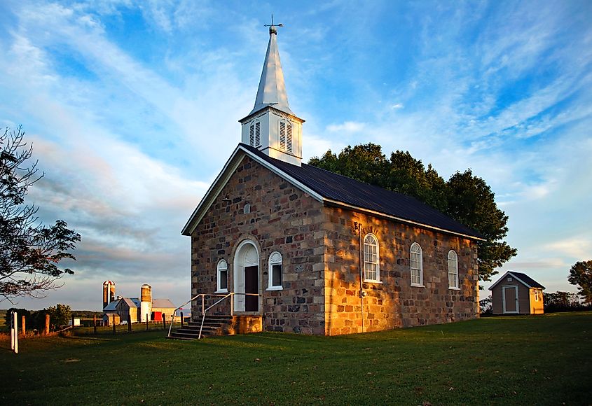 St. John's Lutheran Church in Wellesley, Ontario.