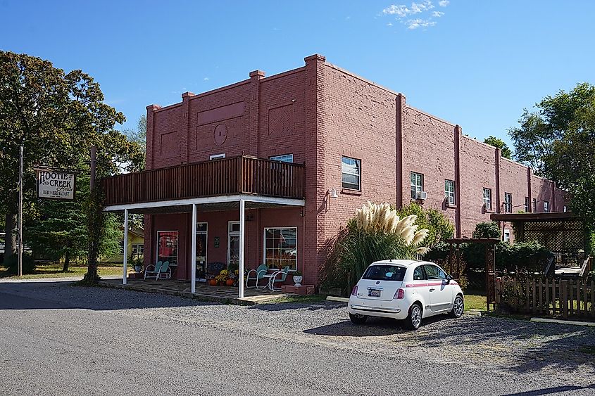 Hootie Creek House Bed and Breakfast in Talihina, Oklahoma.