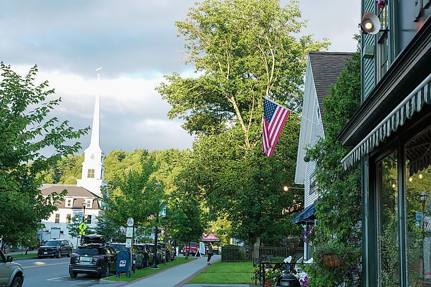 Stowe Visitor Information center.