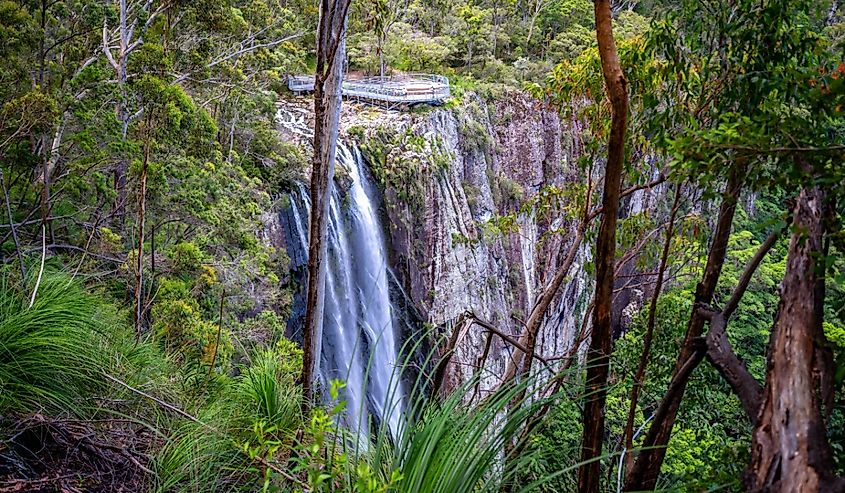 Minyon Falls in Nightcap National Park, NSW, Australia