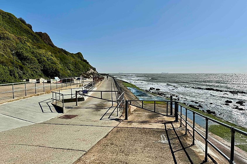 Ventnor Seafroont promenade Image credit Bryan Dearsley