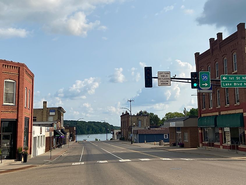 Downtown Buffalo in Minnesota.