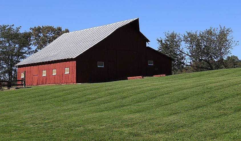 Barn in Keokuk, Iowa.