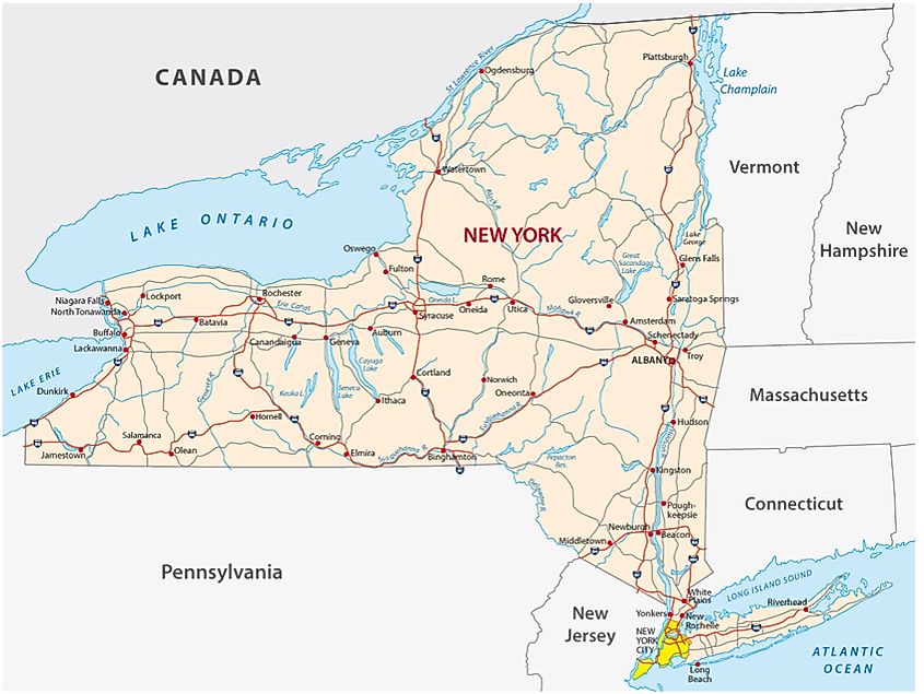 Where is Agloe, New York? - WorldAtlas